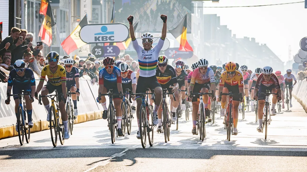 Direct vidéo, Gand-Wevelgem dames : Lotte Kopecky fait mal dans le Kemmel