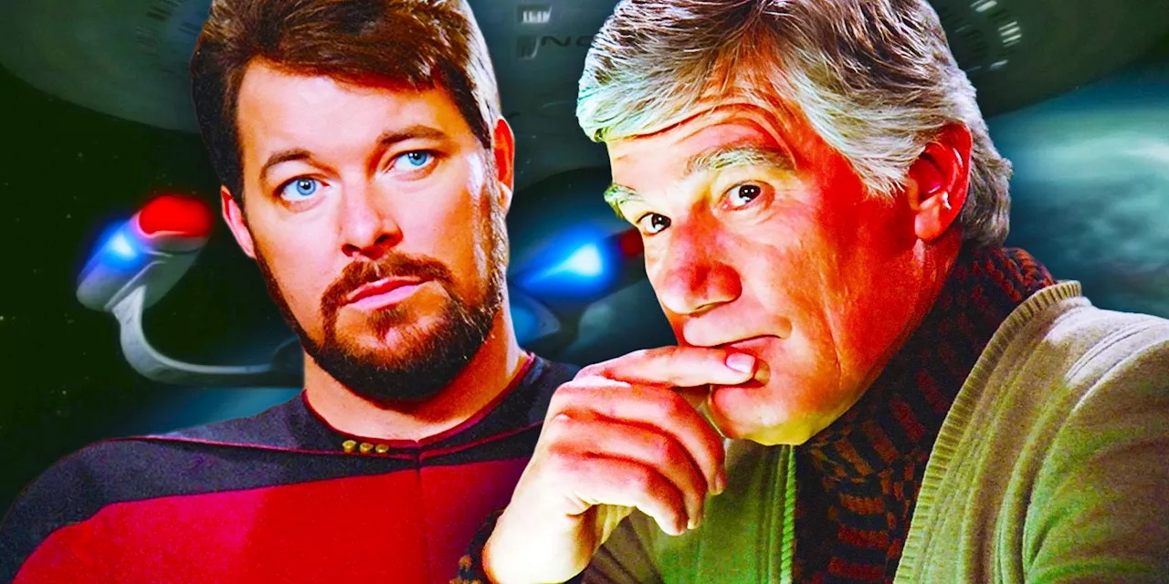 Roddenberry's &quot;No Conflict&quot; Rule Hurt Riker Father & Son Star Trek: TNG Episode