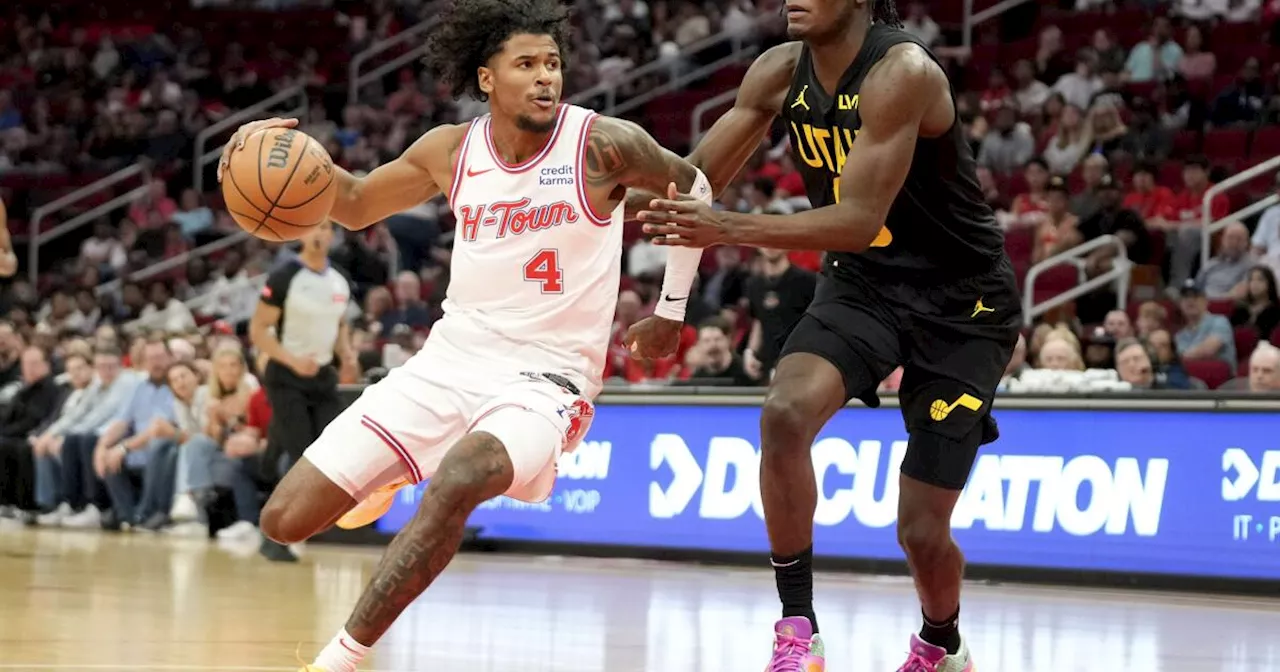 Jalen Green firma 41 puntos y los Rockets vencen 147-119 al Jazz