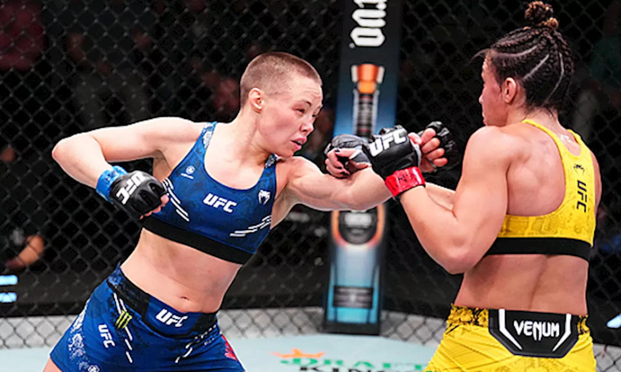 Rose Namajunas Outduels Amanda Ribas in UFC on ESPN 53 Main Event