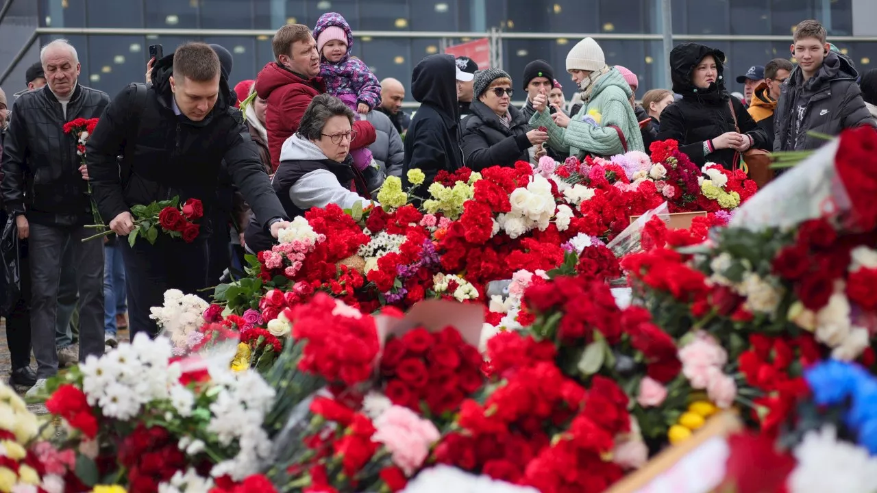 Moscow attack death toll rises to 137 after national day of mourning