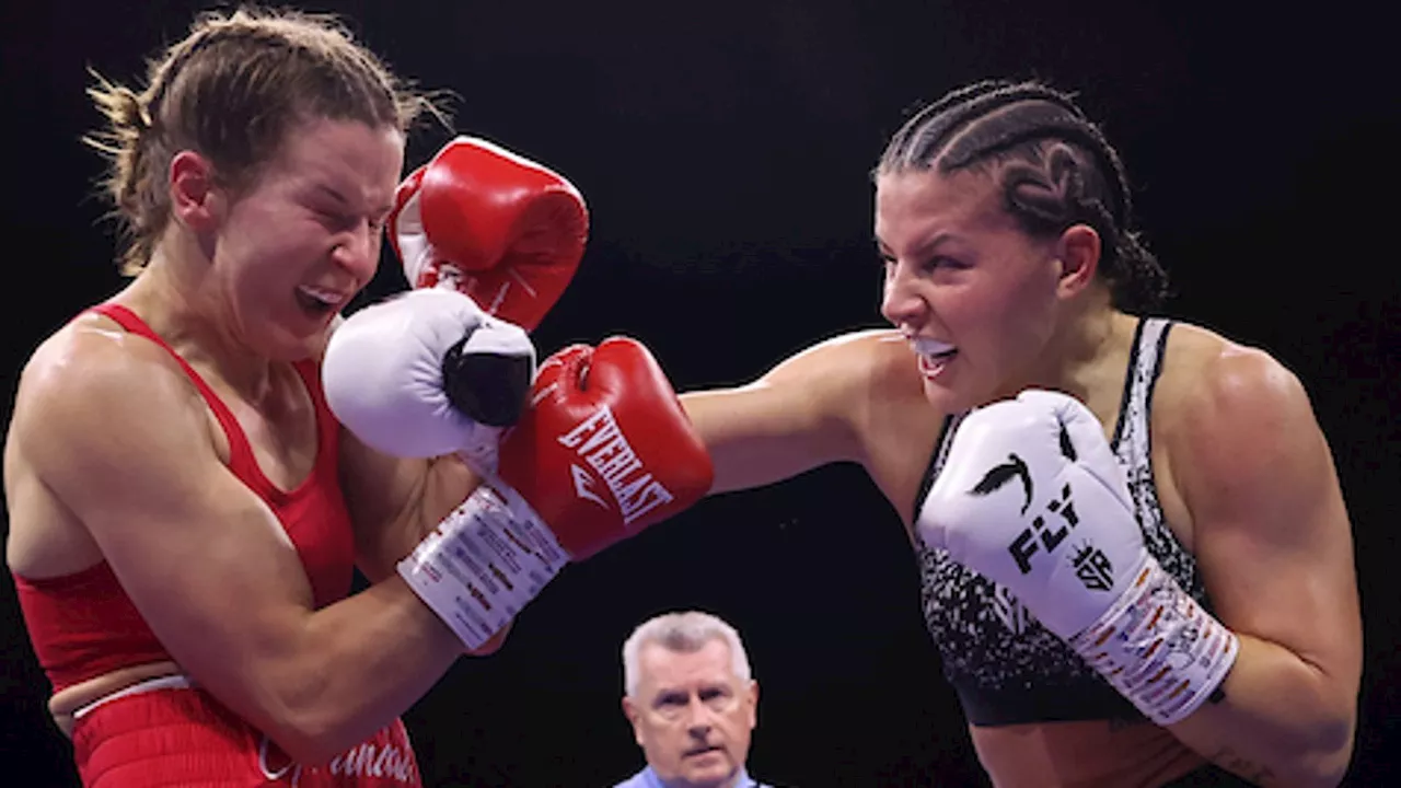 Sandy Ryan ruthlessly stopped Terri Harper to retain her WBO welterweight title in Sheffield