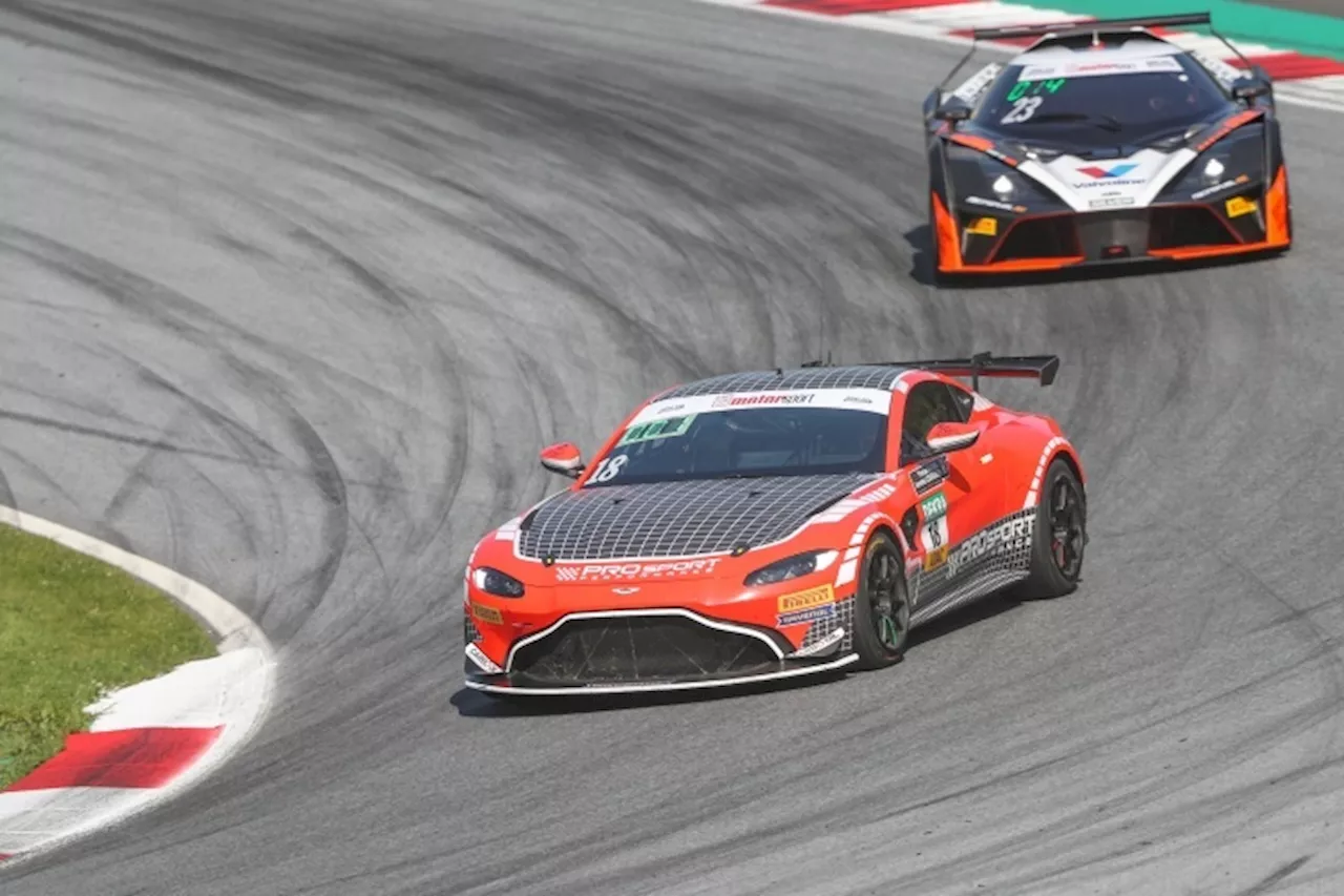 Aston Martin liegt im Training am Red Bull Ring vorne