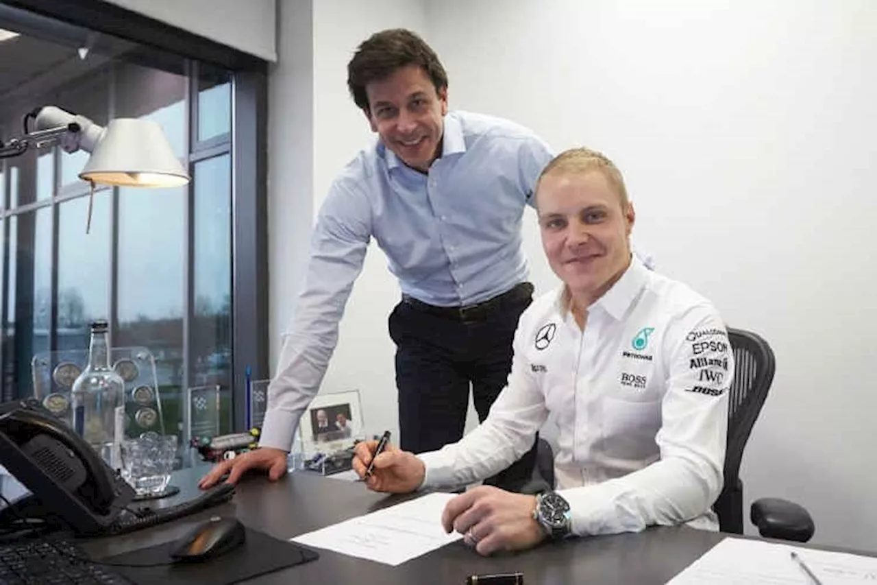 Valtteri Bottas: Auch 2018 neben Hamilton im Mercedes