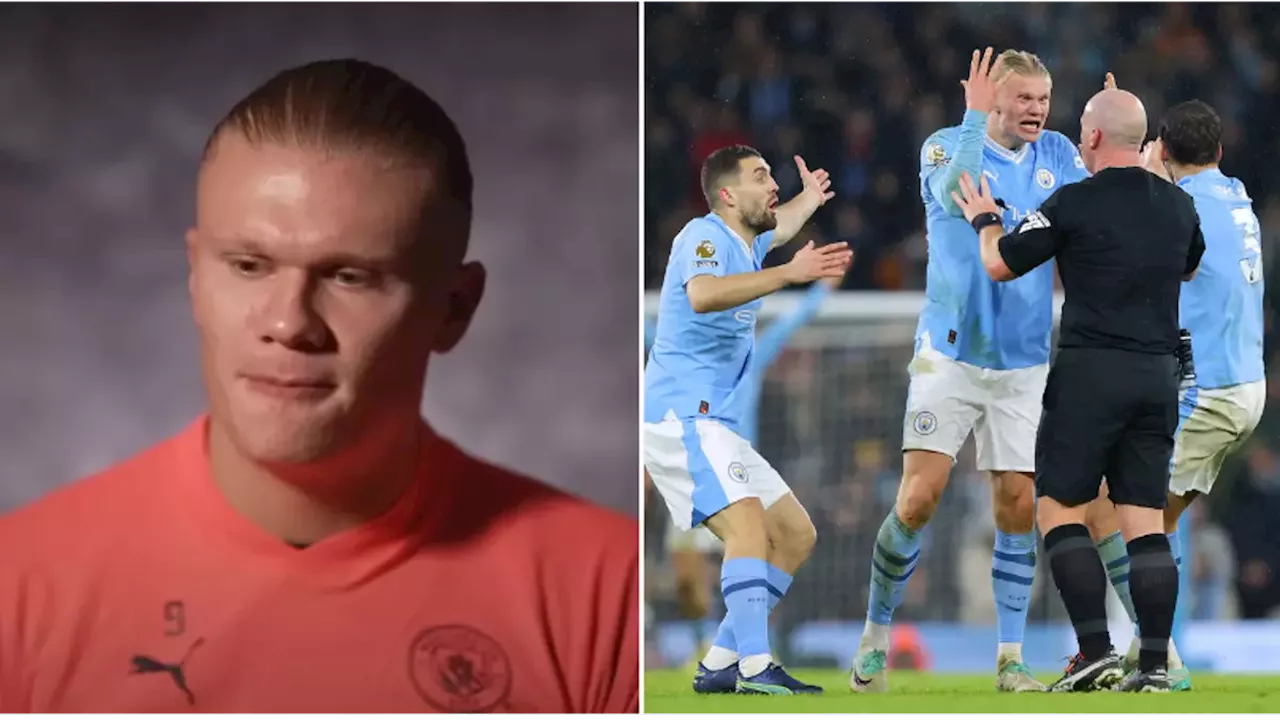 Man City striker Erling Haaland reveals controversial rule change he wants to introduce to football