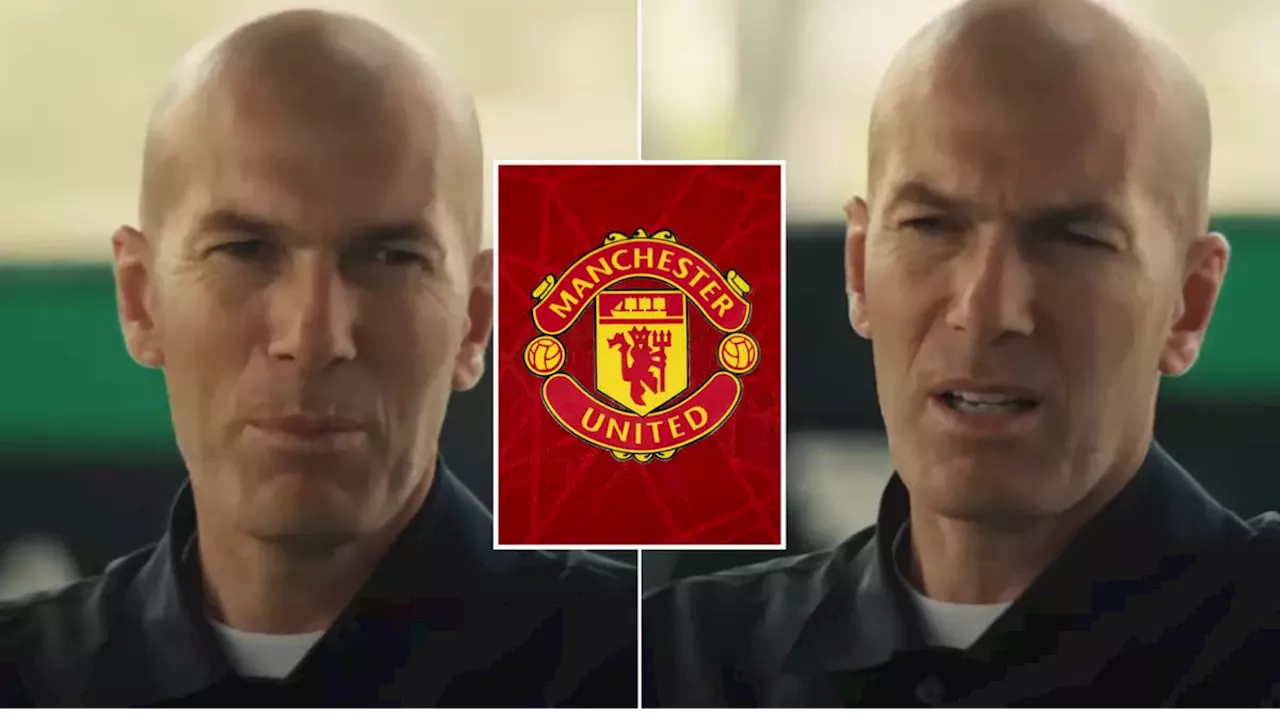 Zinedine Zidane names the three things that must happen at Man Utd before he takes job