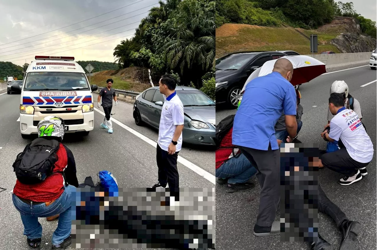 Johor MB offers helping hand to road accident victim