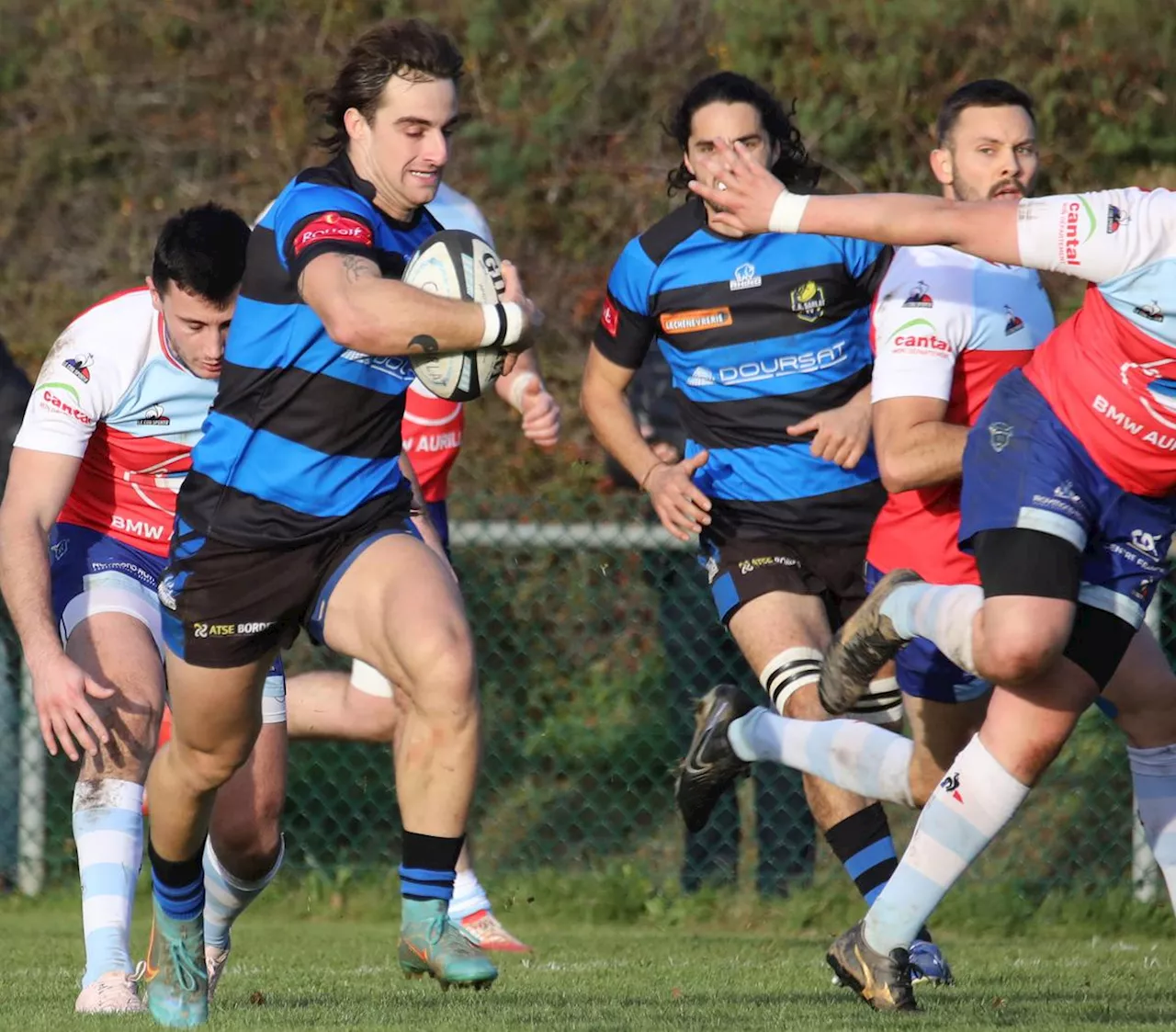 Rugby (Fédérale 2) : Sarlat quitte La Canéda sur un festival offensif