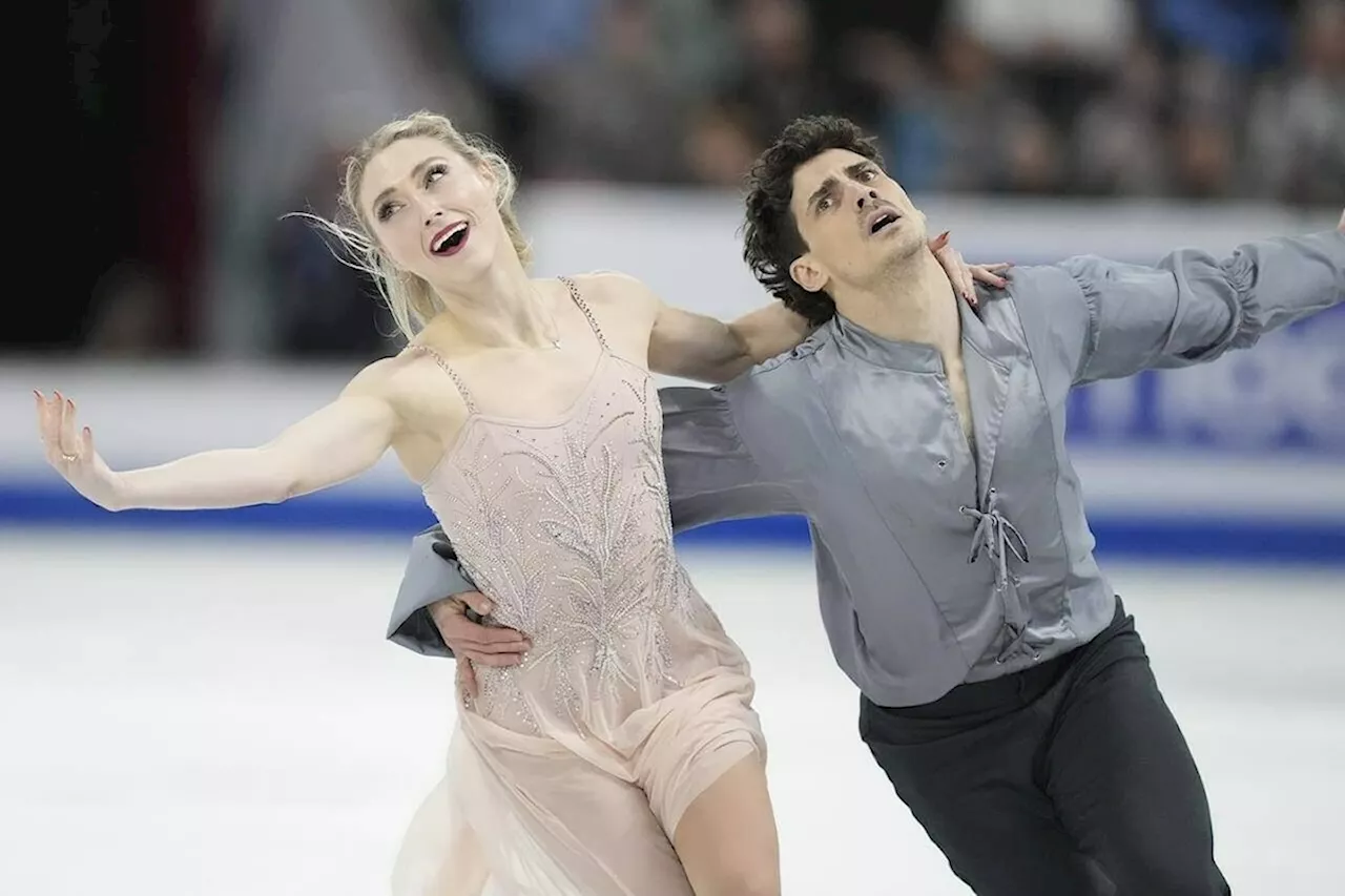 Canada’s Gilles, Poirier claim ice dance silver at figure skating worlds