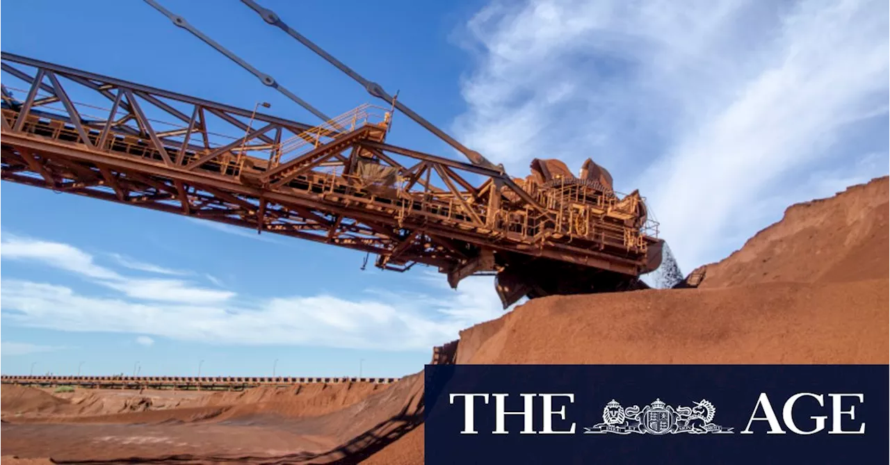 Australia's Biggest Miners Face Flat Iron Ore Prices Amid China's Economic Uncertainty