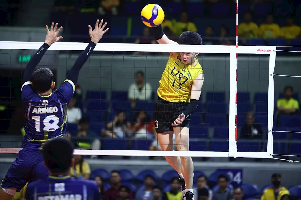 Ybanez on fire as Golden Spikers tame Bulldogs in UAAP men's volley