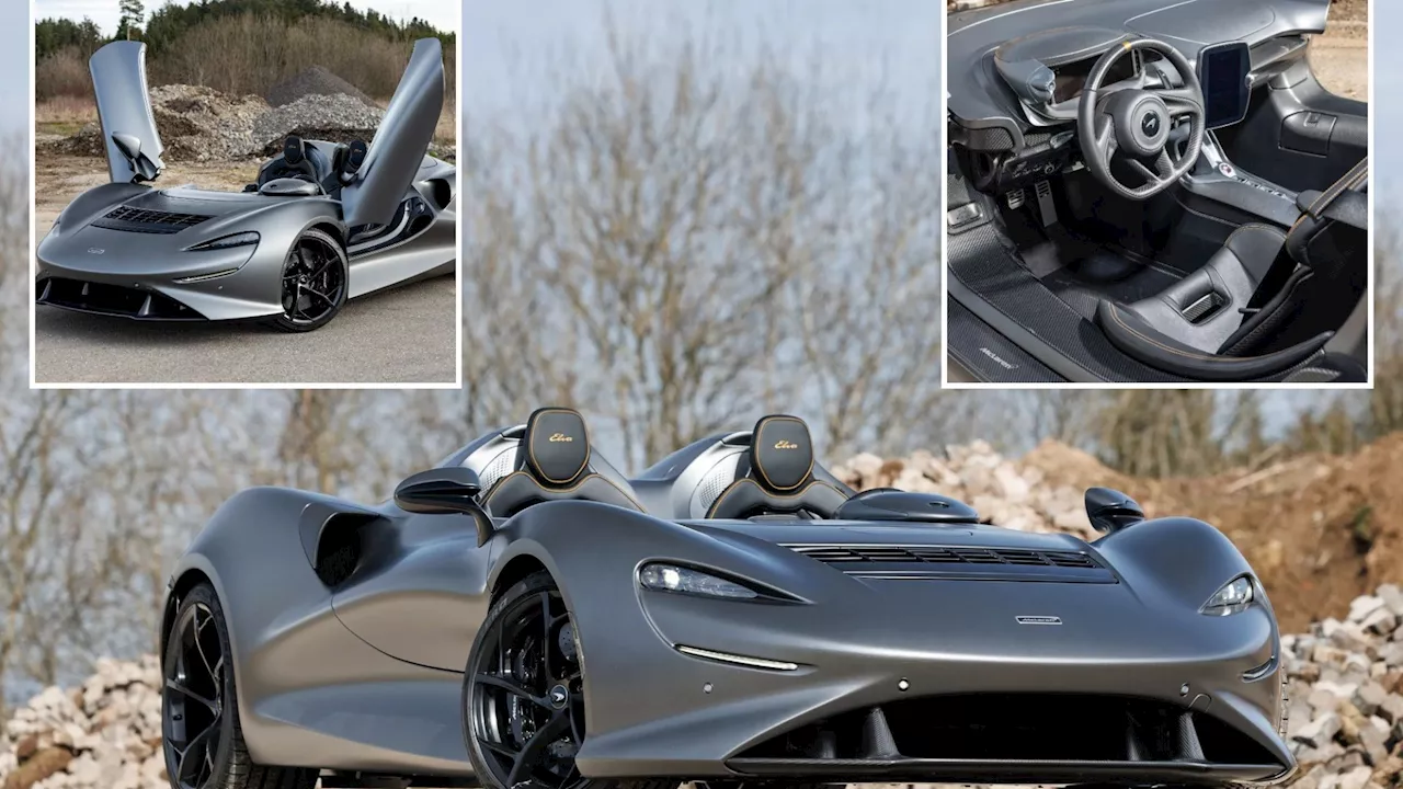 McLaren’s ‘most extreme road car’ with 200mph top speed & just five miles on the clock up for sale after hu...