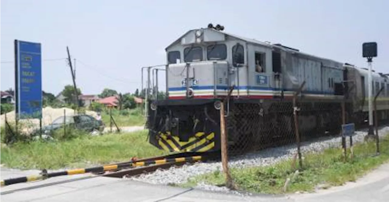 Anak gajah mati dilanggar kereta api penumpang di Kluang