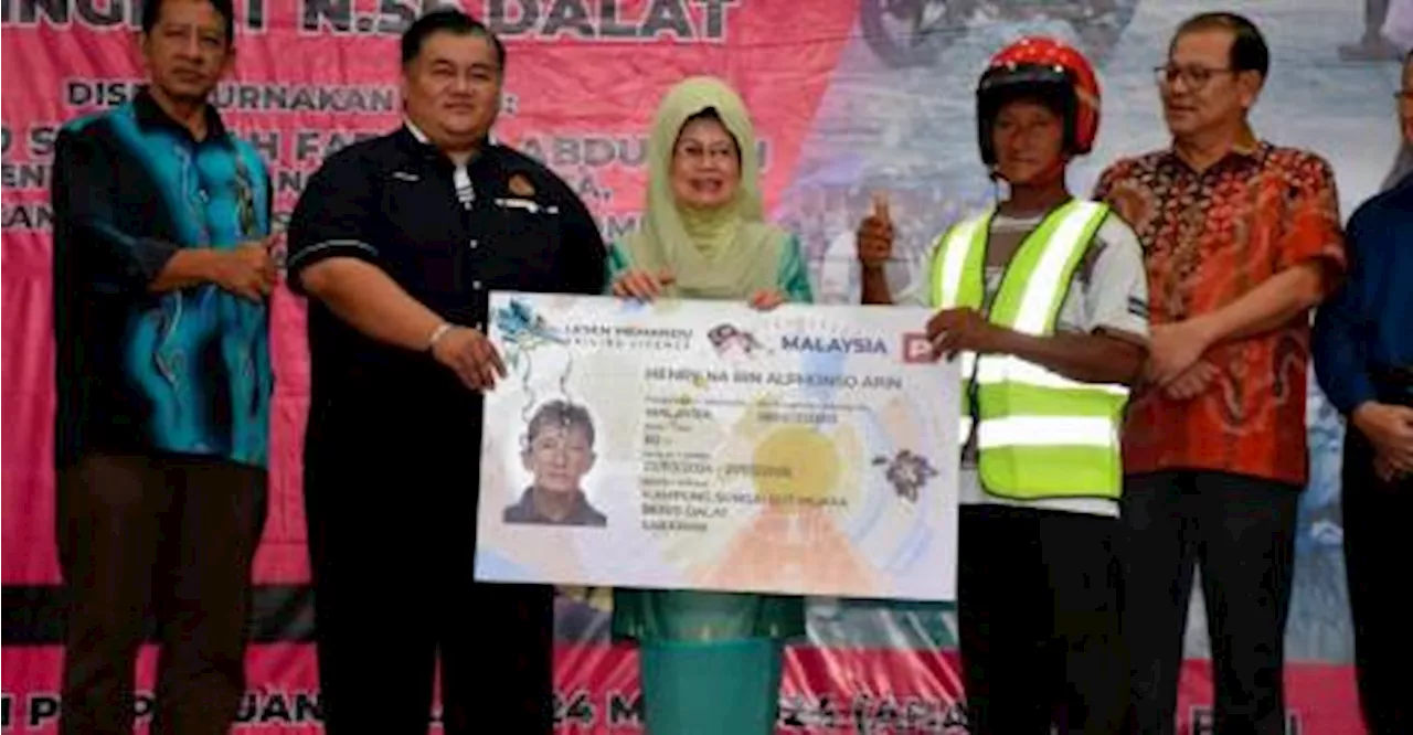 MyLesen: Over 900 participants in Dalat obtain motorcycle licences ahead of Aidilftiri