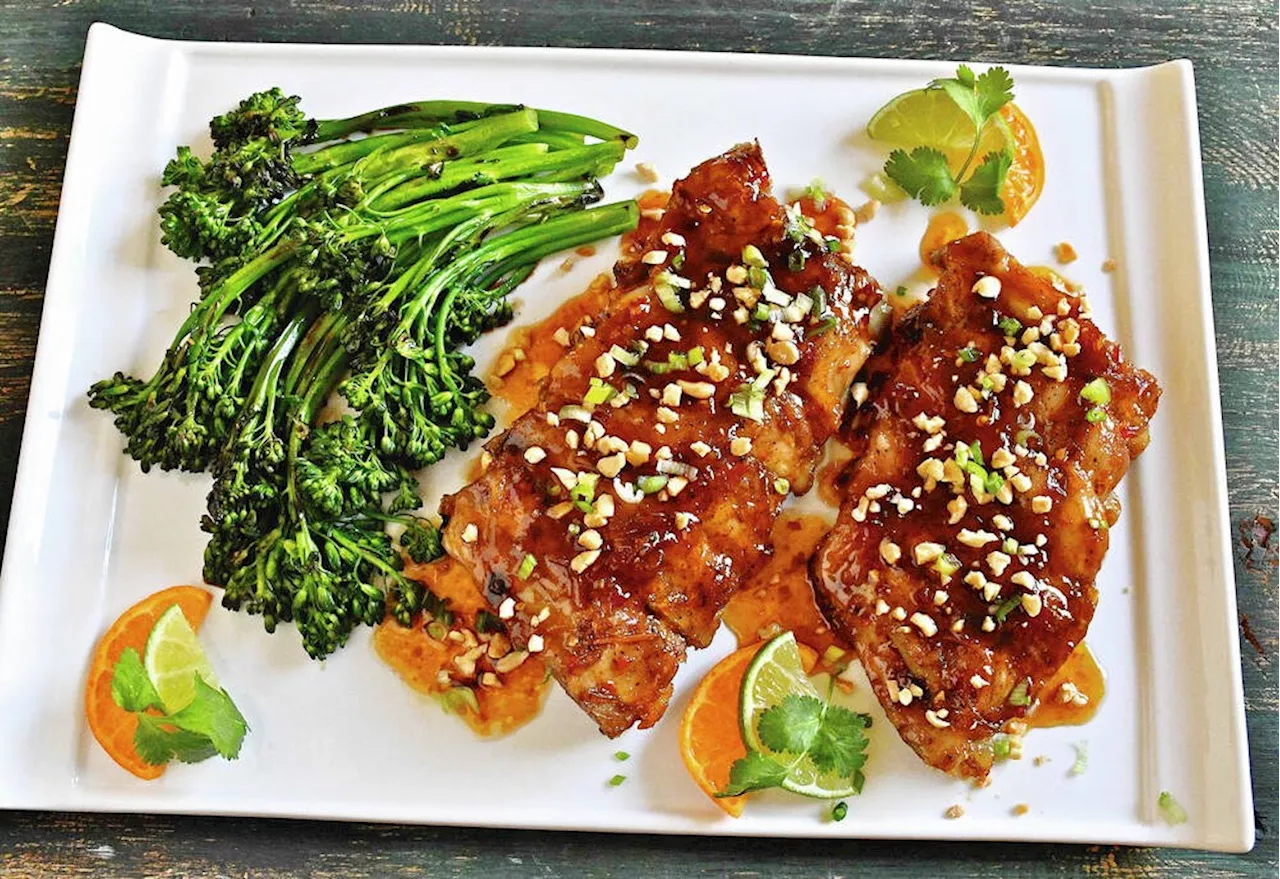 Eric Akis: Thai sweet chili sauce adds tangy twist to pork back ribs