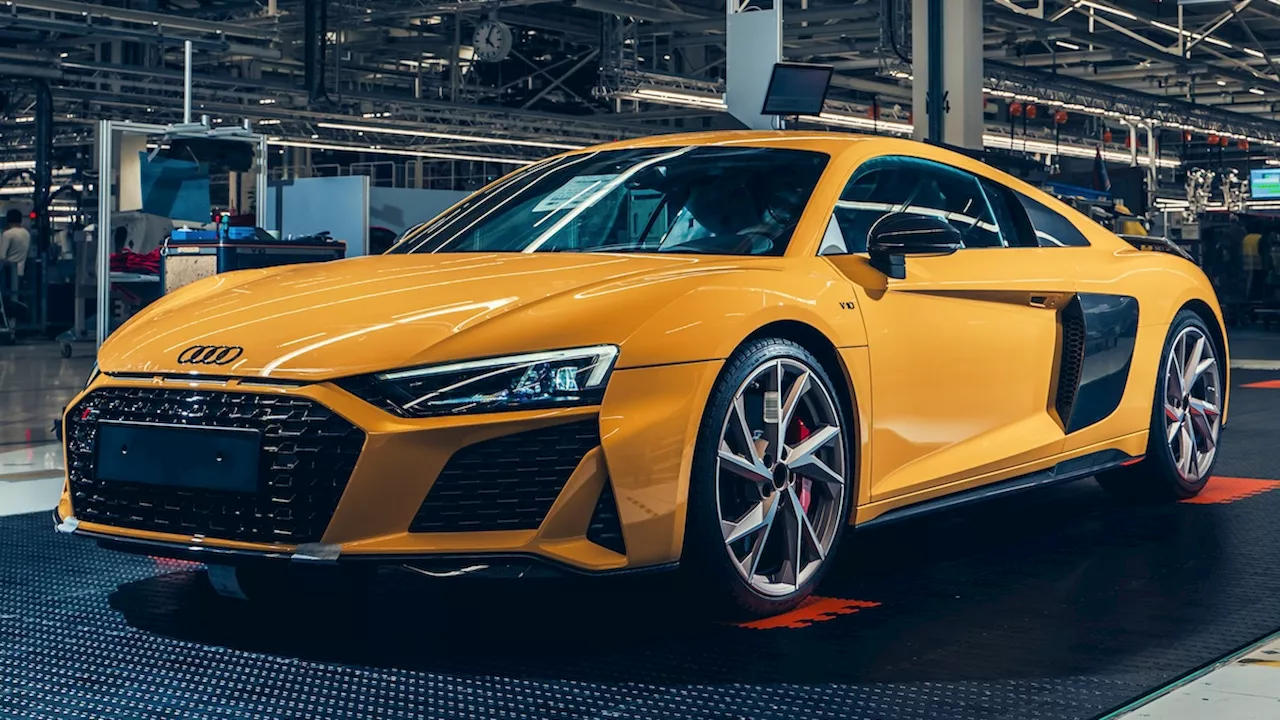 Auf Wiedersehen: This is the last-ever Audi R8 to be built