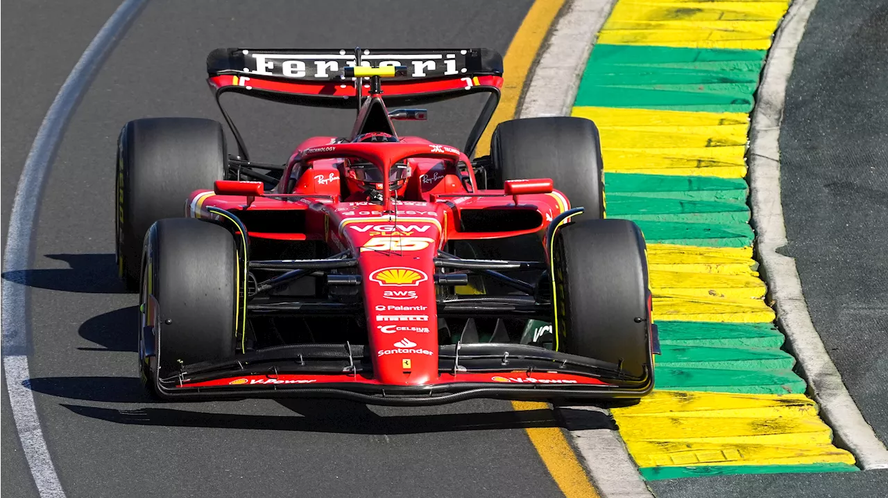 Sainz wins F1 Australian GP after Verstappen retires early with engine fire