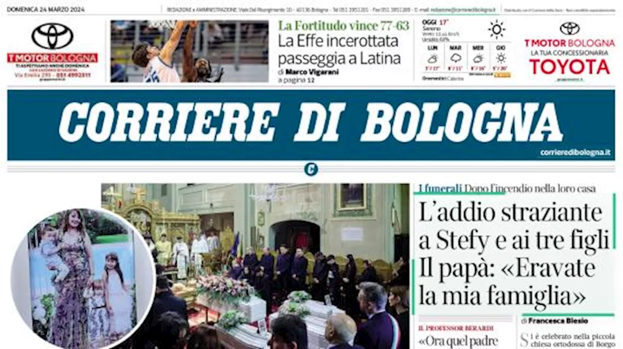 Il Corriere di Bologna: 'Dall'Ara a Pasquetta verso il sold out'