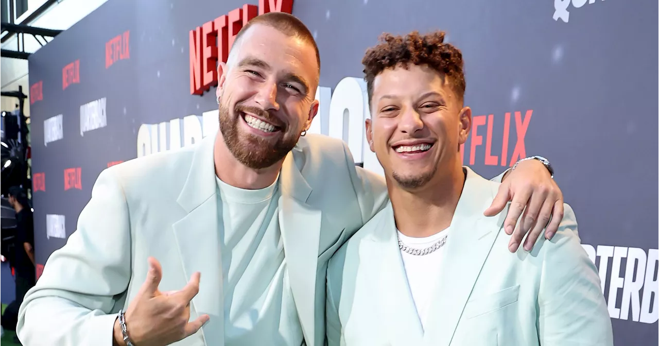 Chiefs QB Patrick Mahomes Jokes About Travis Kelce’s Age