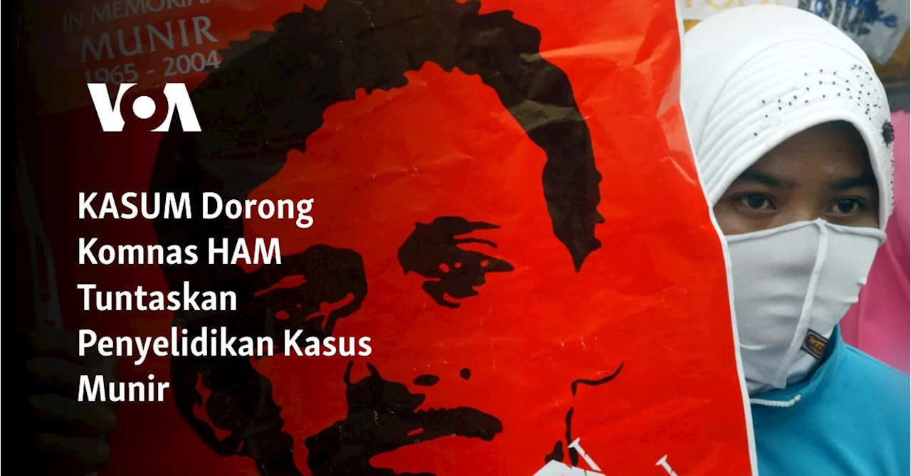 KASUM Dorong Komnas HAM Tuntaskan Penyelidikan Kasus Munir