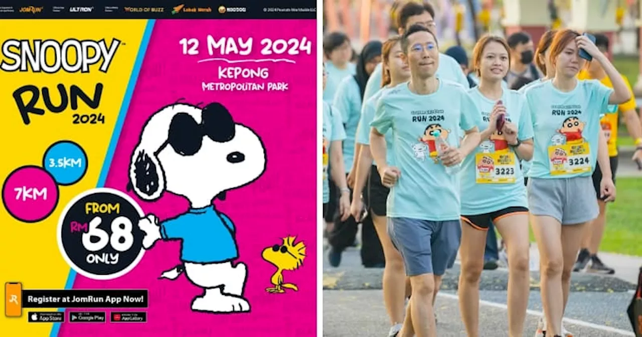 Snoopy Run 2024: Now M'sians Can Join the Most Adorable Run Ever & Bag Exclusive Merch!