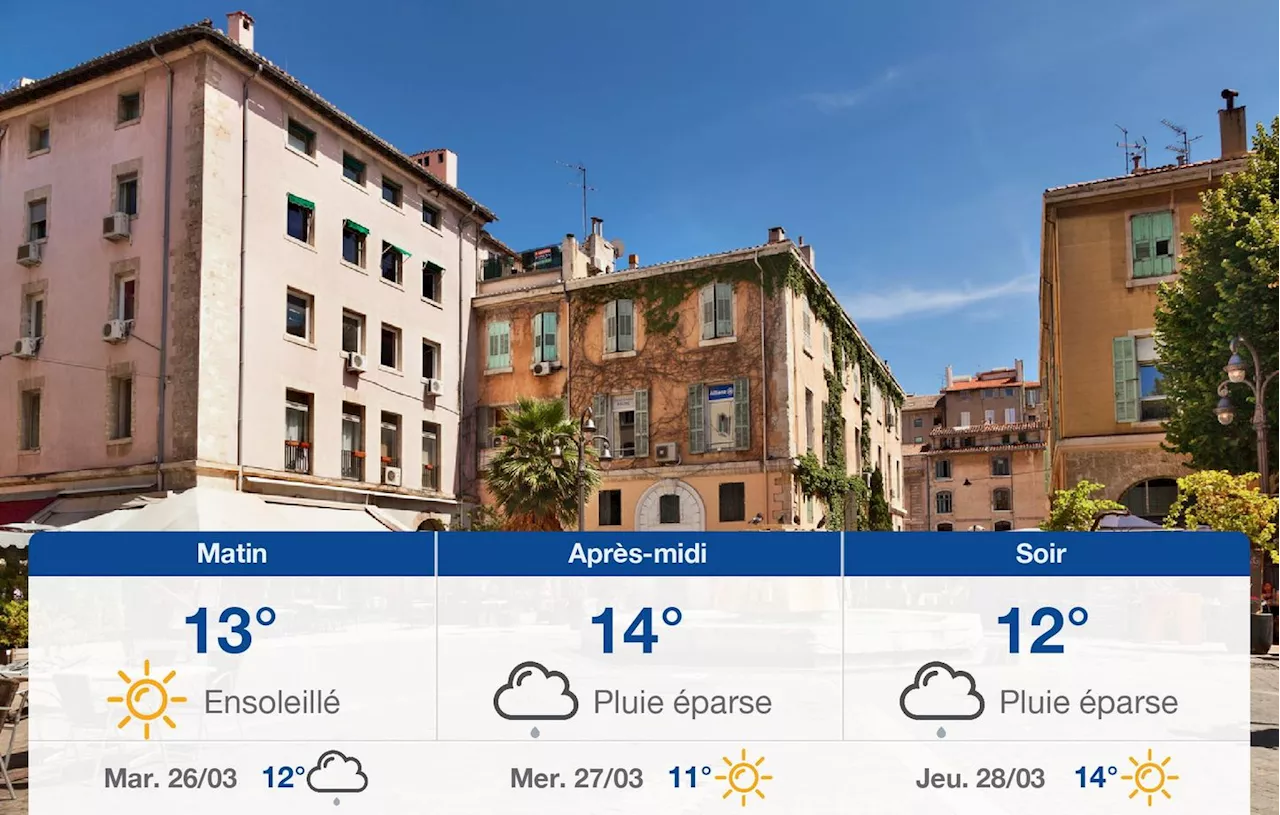 Météo Marseille: prévisions du lundi 25 mars 2024