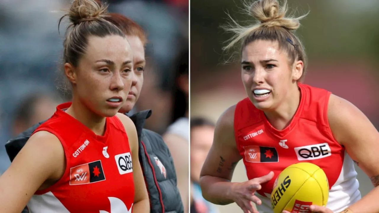 Sydney Swans AFLW players Paige Sheppard and Alexia Hamilton learn fate after being caught with drugs