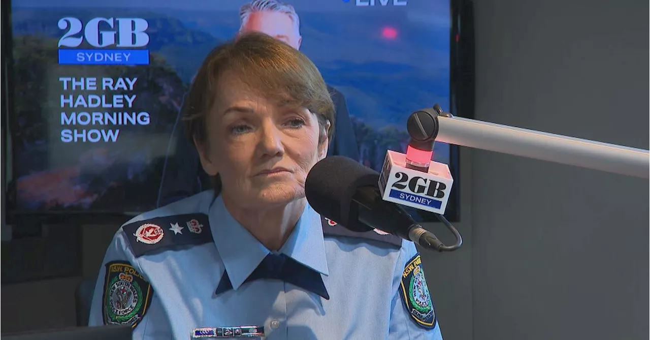 NSW top cop admits she can improve on her media dealings