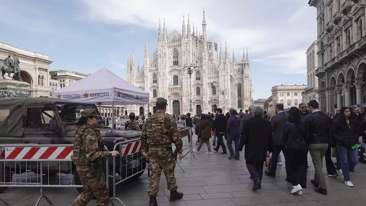 Italy follows France in raising security after the IS-claimed attack in Russia