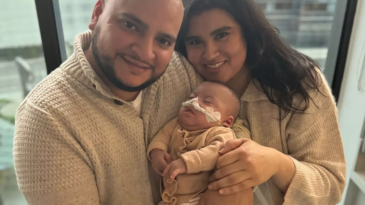 'Miracle' baby born at 26 weeks goes home from hospital after 10 months