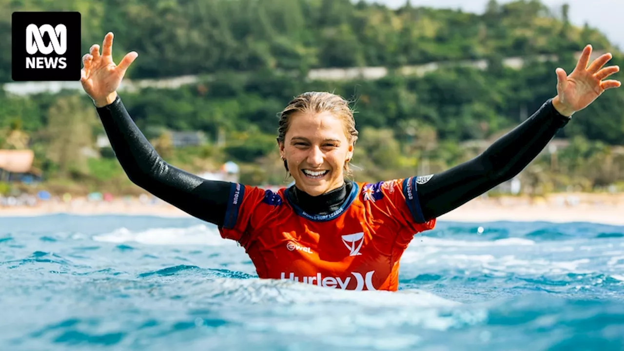 Molly Picklum hopes to channel the aura of 'queen of surfing' Steph Gilmore at Bells Beach