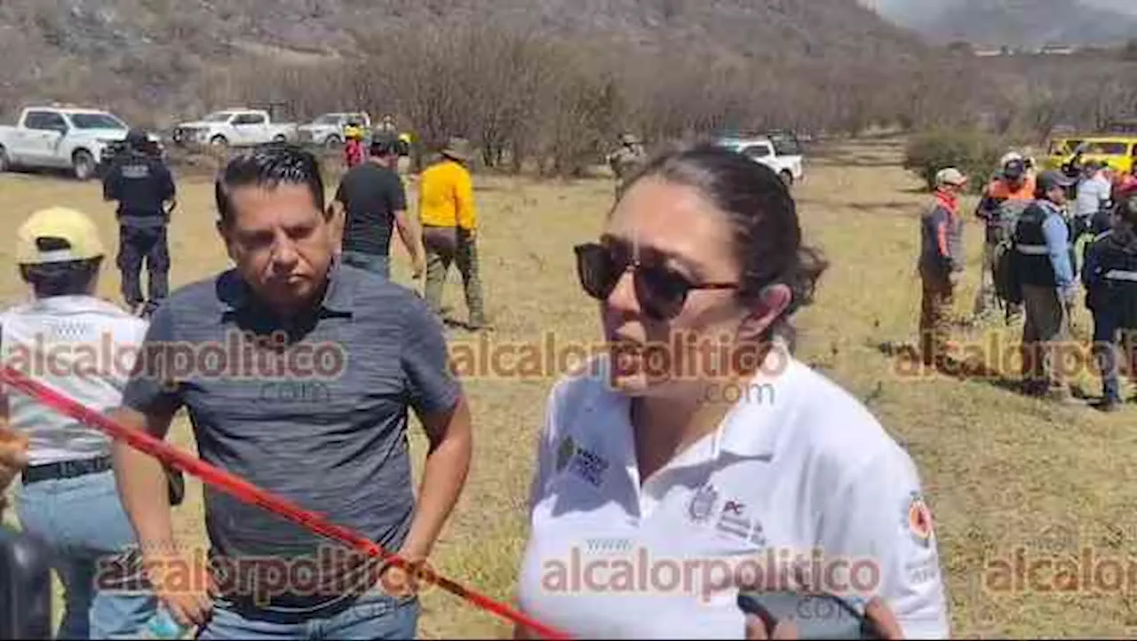 500 combatientes se desplegaron ante incendios en región Maltrata-Nogales