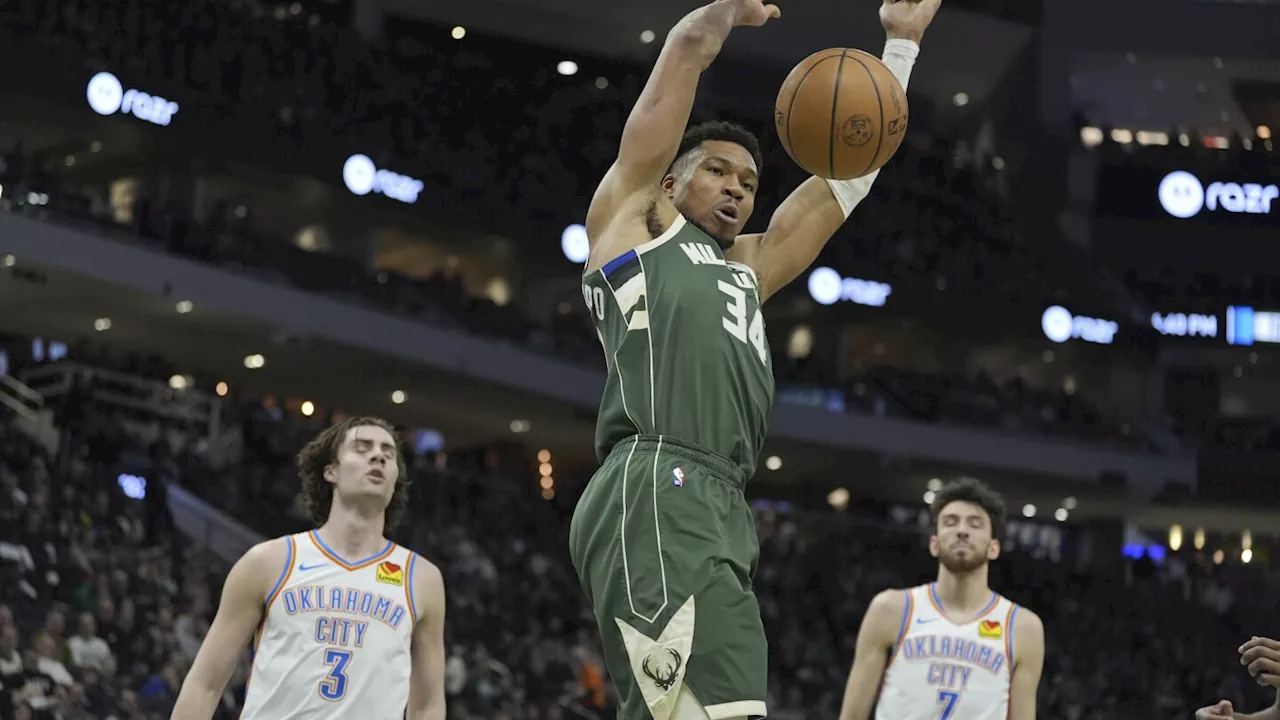 Bucks beat the Thunder 118-93