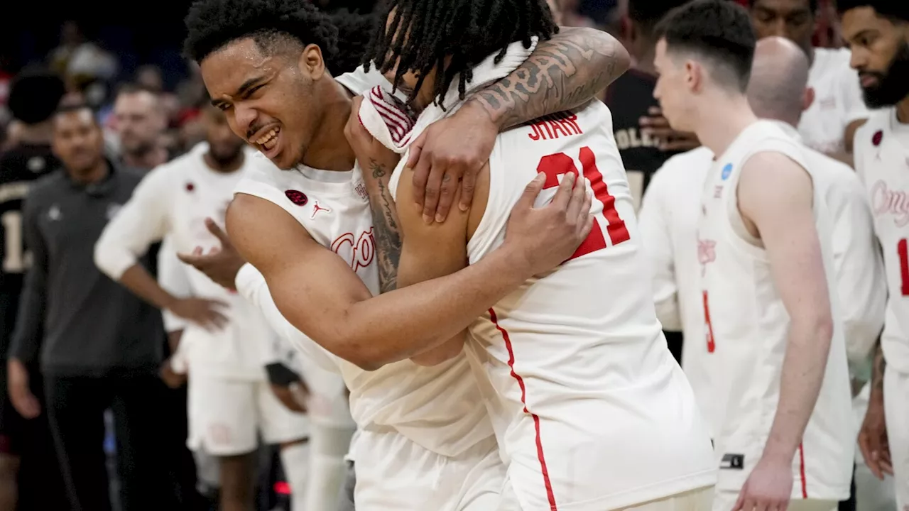 Houston gives top 8 seeds clean sweep to Sweet 16, holding off Aggies 100-95