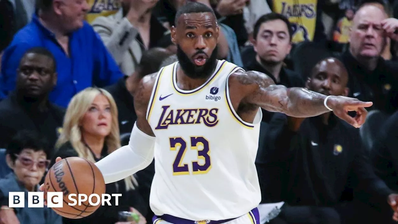 NBA: Anthony Davis and LeBron James lead LA Lakers to win over Indiana Pacers