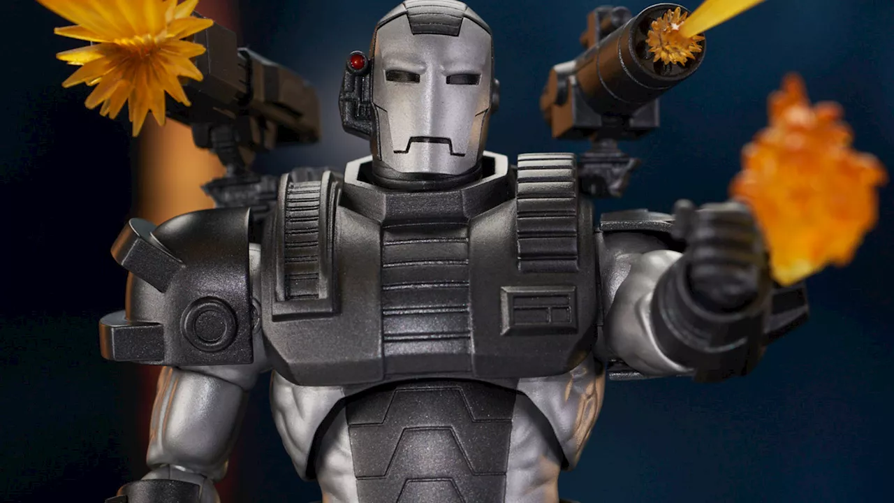 Marvel Comics War Machine Unloads with New Marvel Select DST Figure 