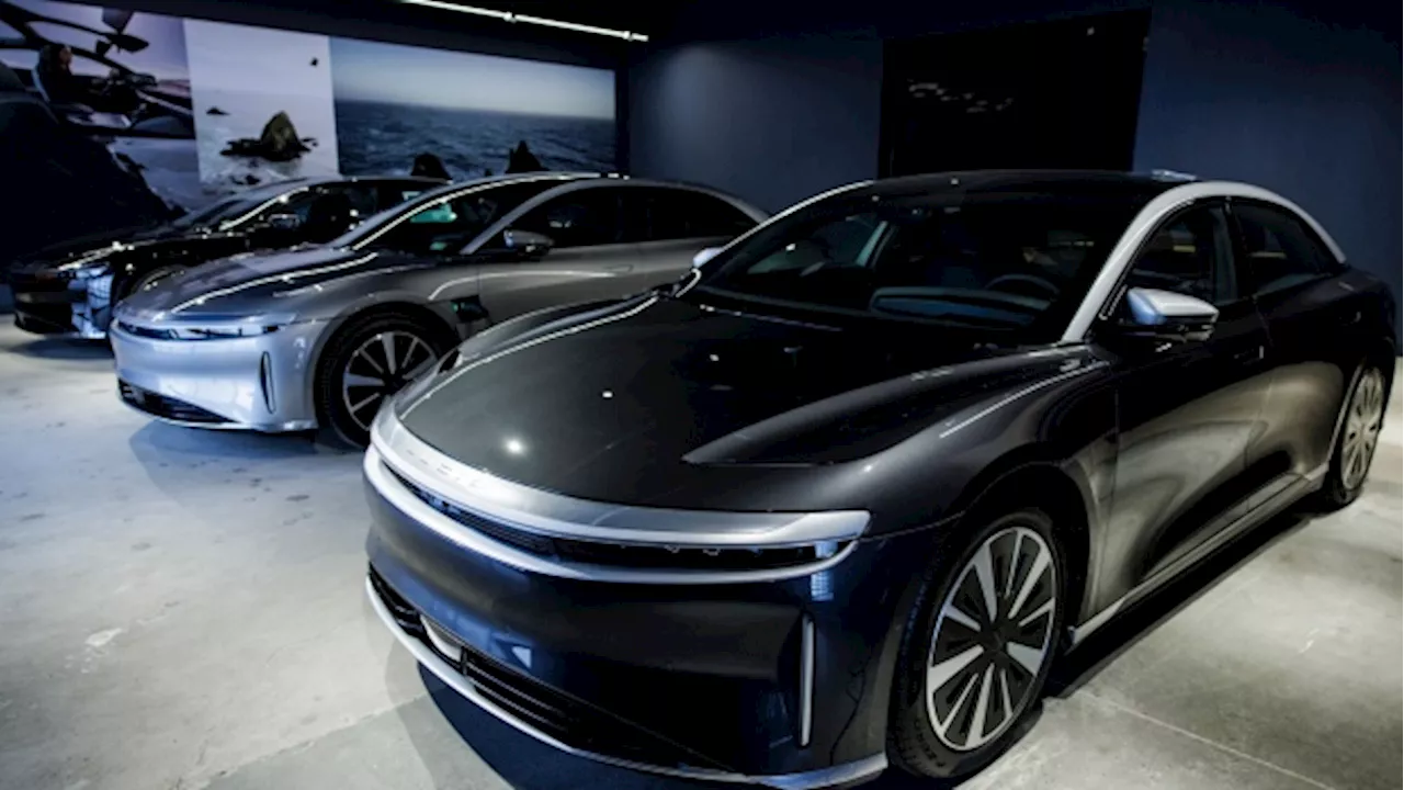 EV Maker Lucid Surges on $1 Billion Lifeline From Saudi Investor