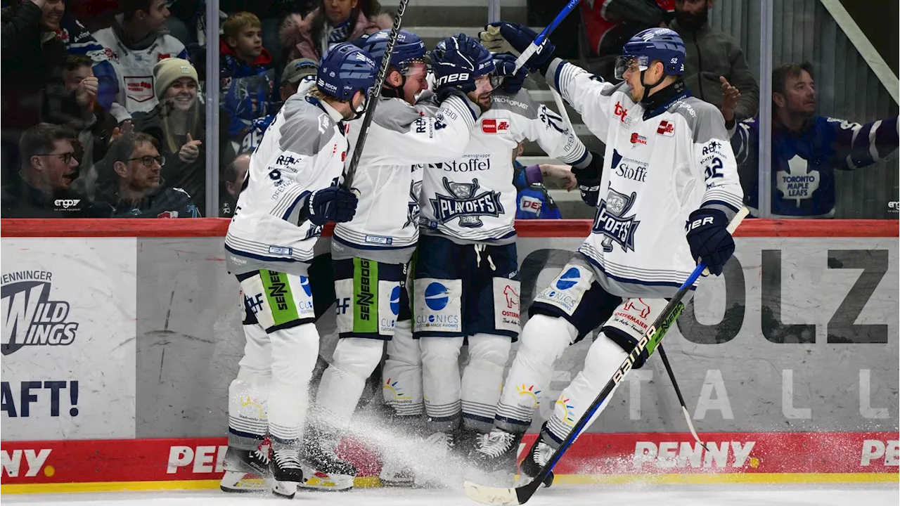 Deutsche Eishockey Liga (DEL): Schwenninger WIld Wings - Straubing Tigers: Straubing gleicht aus