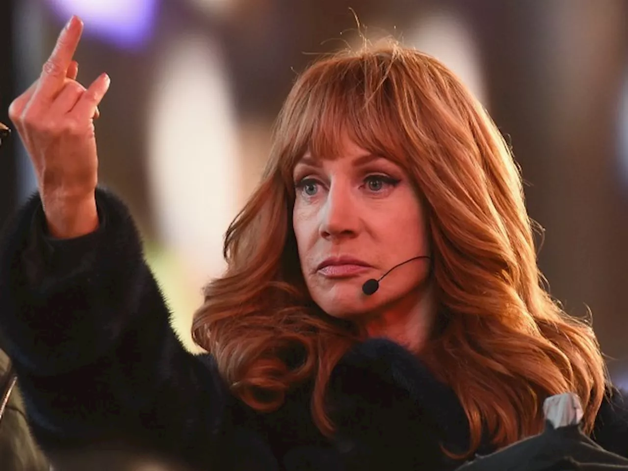 Watch: Kathy Griffin New York Comedy Show Crashed by Trump Fan Caravan