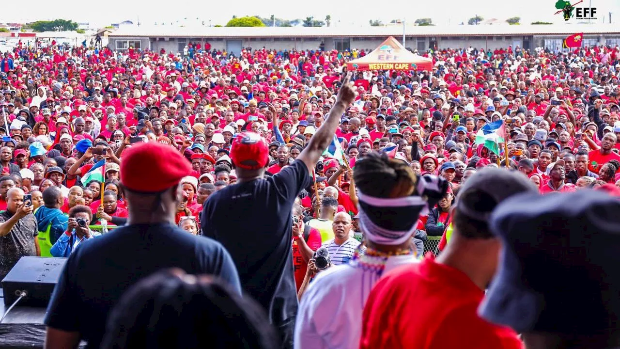 EFF launches 2024 election manifesto in the Western Cape