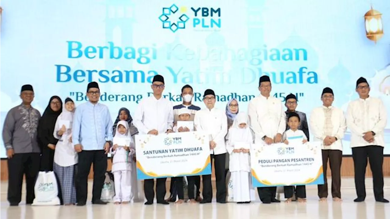 PLN Beri Bantuan Anak Yatim, Duafa, Hingga Kaum Difabel