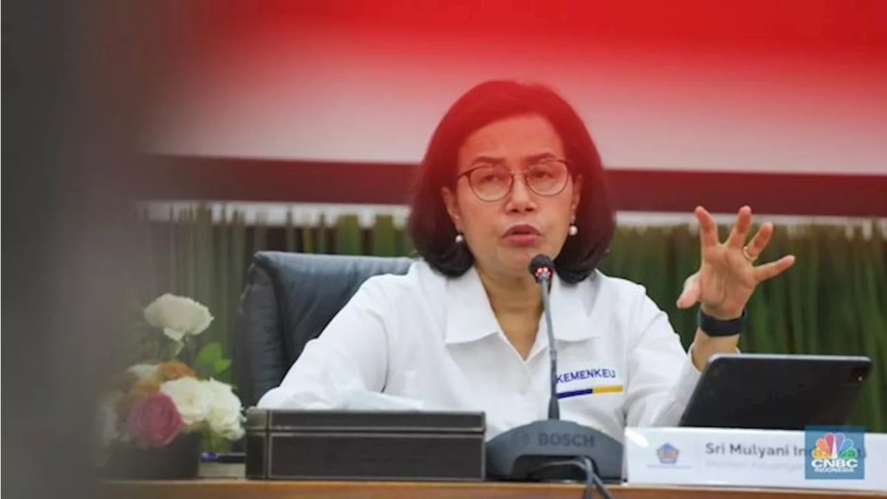 Sri Mulyani Lapor Setoran Pajak Kontraksi 3,7% Jadi Rp342,8 T