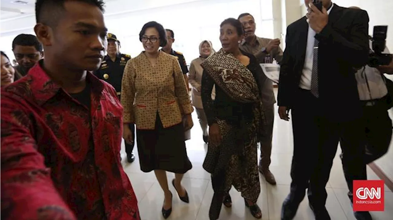 Blak-blakan Susi soal Bujuk Sri Mulyani Pulang ke RI untuk Jadi Menkeu