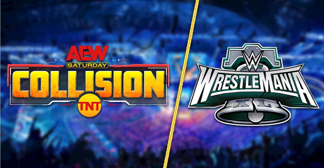 Will AEW Collision Air Head-to-Head Against WWE WrestleMania 40 Night 1?