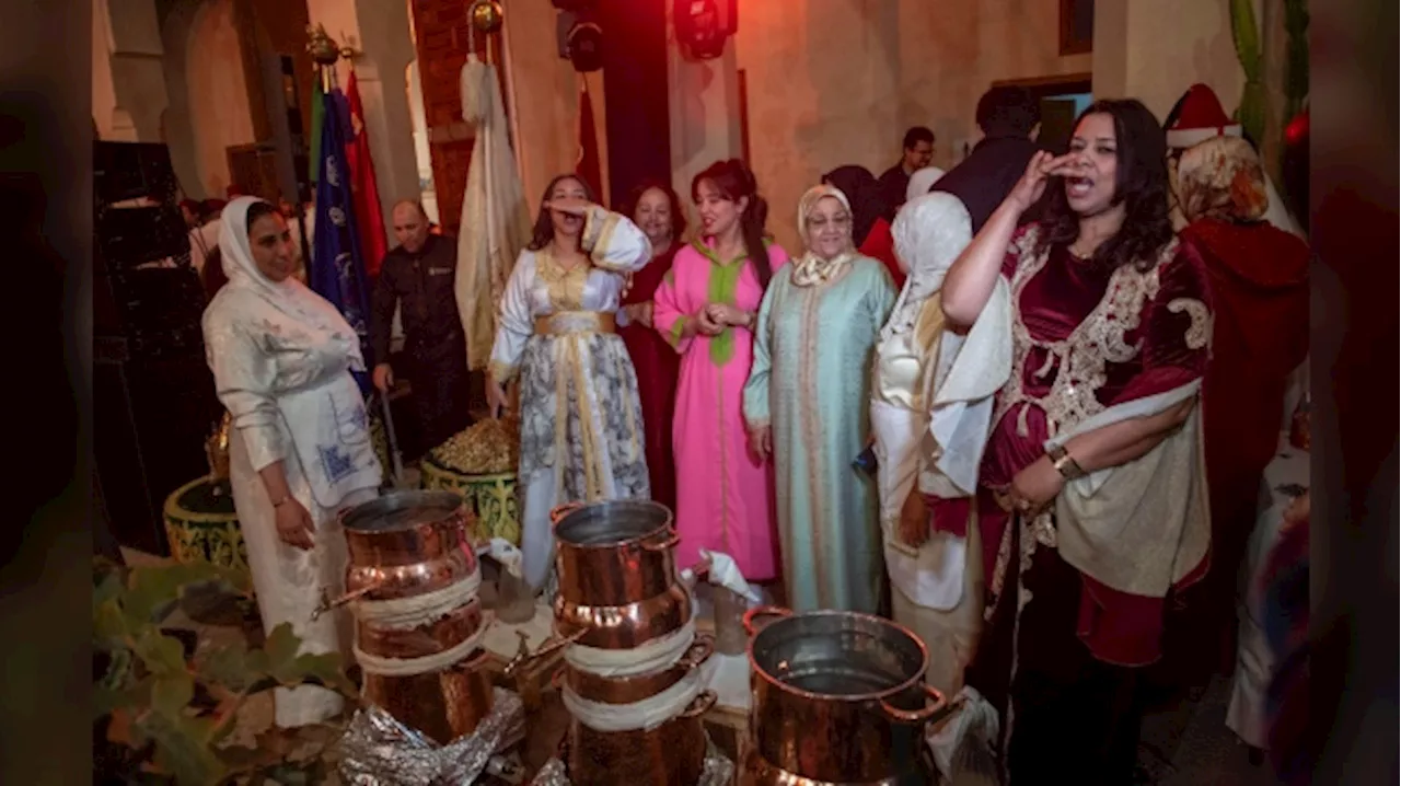 The scent of orange blossoms is bringing the world to a spring tradition in Morocco