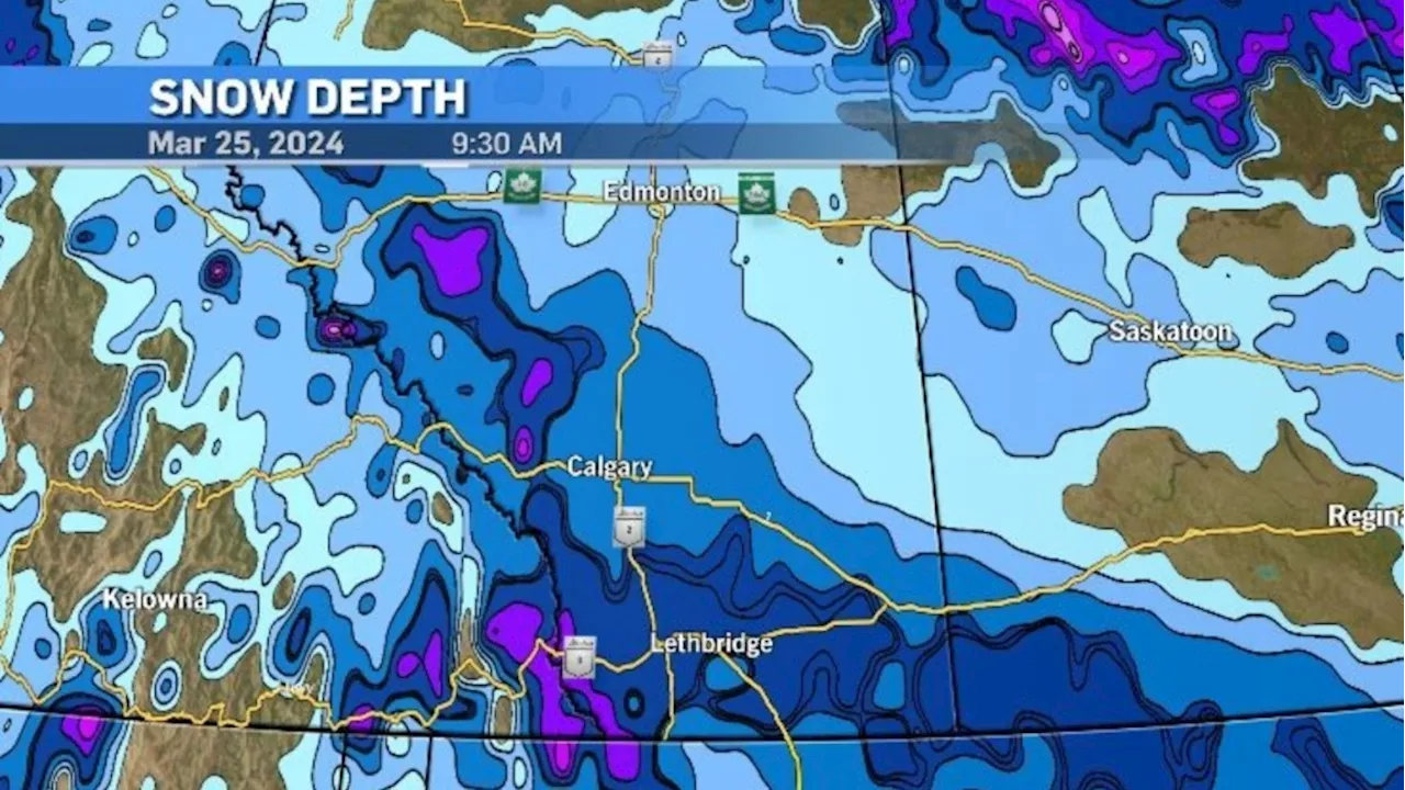 Watch your step! Icy conditions in Calgary due to snowfall melt