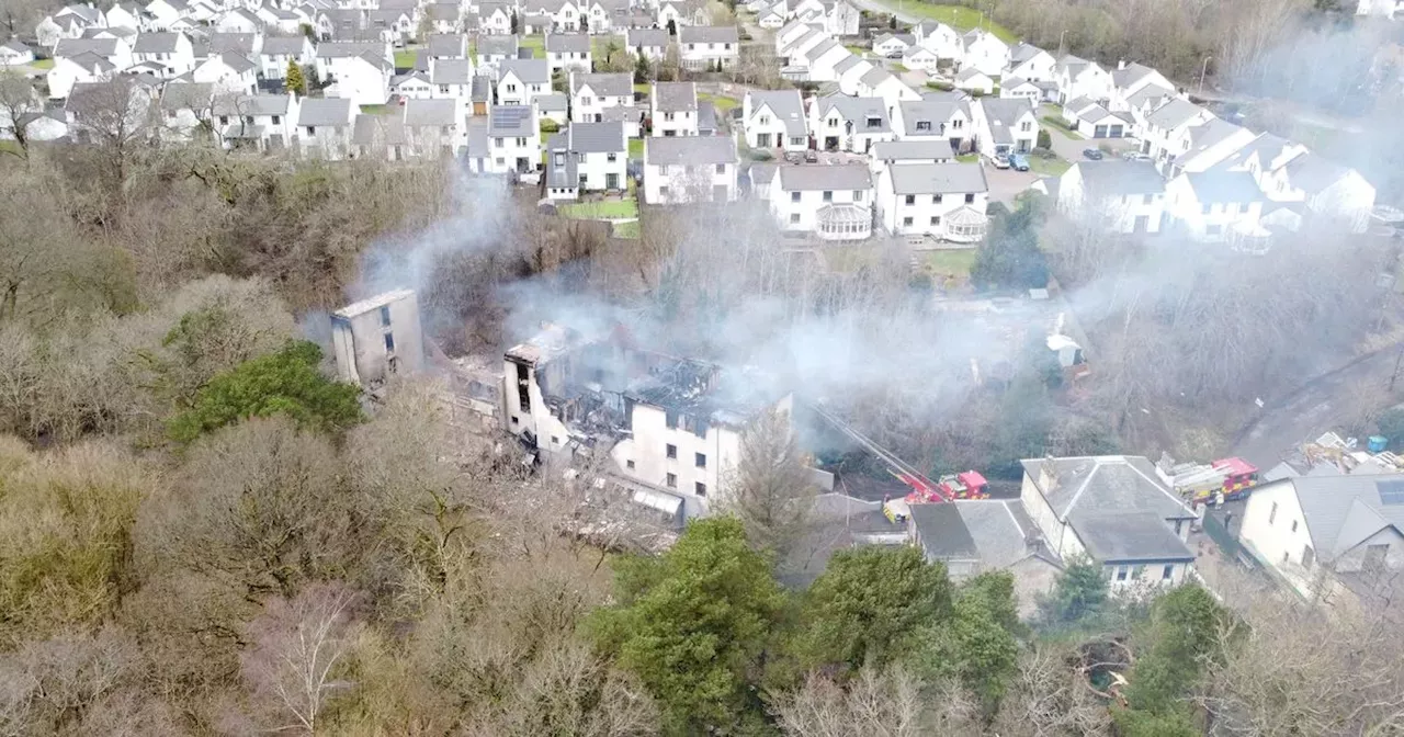 Neighbour calls for demolition of 'dangerous' fire-ravaged Acorn Park Care Home