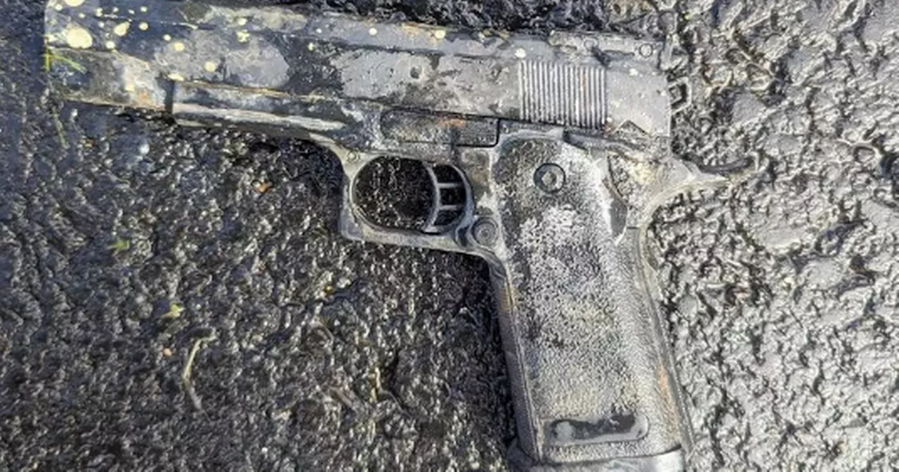 Police probe launched as pistol pulled from Glasgow canal by magnet fishermen