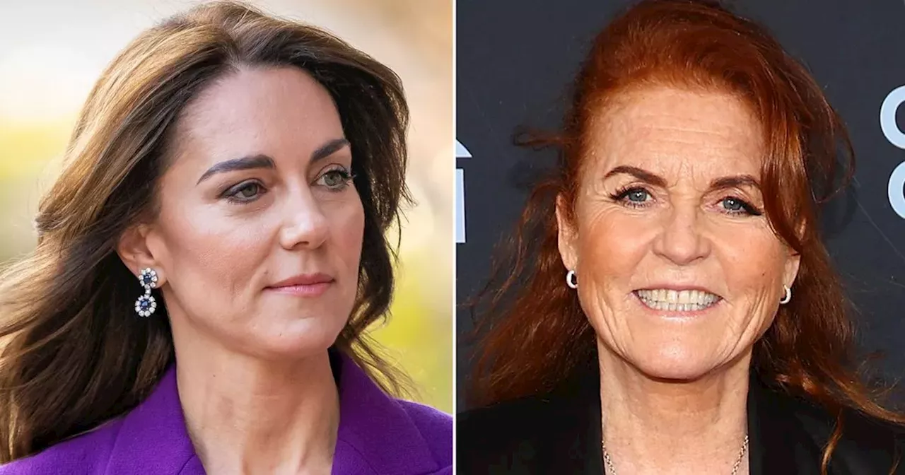 Sarah Ferguson pays tribute to Kate Middleton as she comments on cancer battle