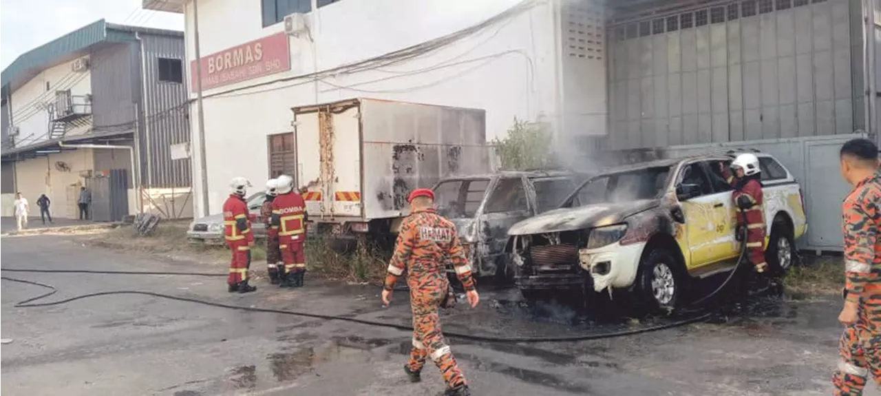 Another four vehicles razed in Kota Kinabalu, Putatan